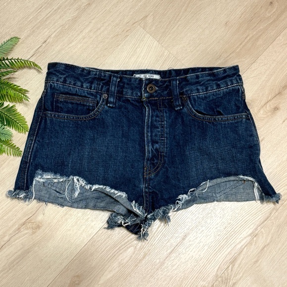 FREE PEOPLE Women’s Jean Shorts Sz 27 - Picture 11 of 11